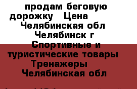 продам беговую дорожку › Цена ­ 3 000 - Челябинская обл., Челябинск г. Спортивные и туристические товары » Тренажеры   . Челябинская обл.